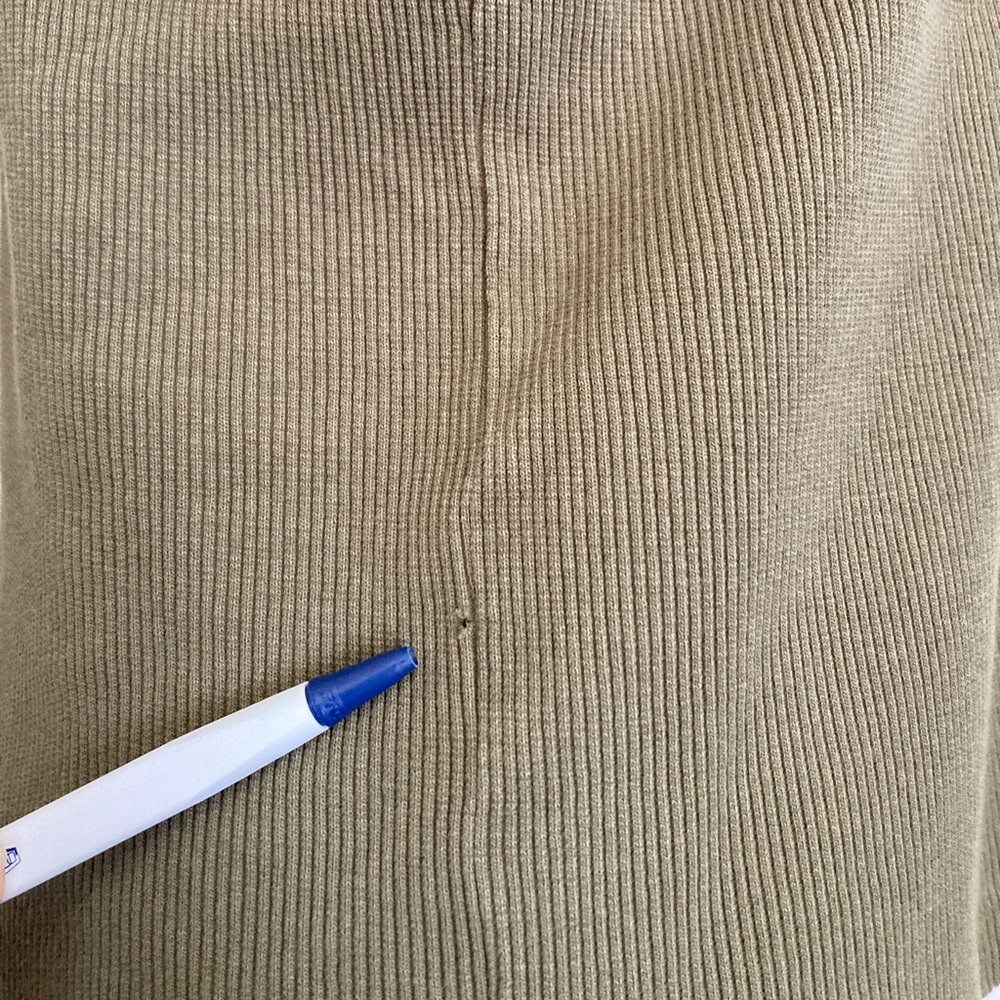 ZARA | Women’s Ribbed Crew Neck Blouse - Picture 5 of 6